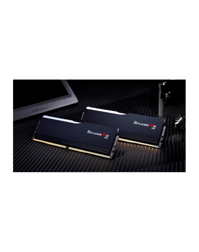 G.Skill DDR5 - 32GB - 6800 - CL - 34 (2x 16 GB) Dual Kit, black memory, F5-6800J3445G16GX2-RM5RK, Ripjaws M5 RGB, INTEL XMP główny