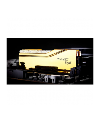 G.Skill DDR5 - 32GB - 7200 - CL - 34 (2x 16 GB) Dual-Kit (gold, F5-7200J3445G16GX2-TR5G, Trident Z5 Royal, INTEL XMP) nr 1