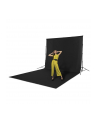 Hama Hintergrund Stoff Polytex 2,94 x 6m czarny non-wrinkle - nr 2