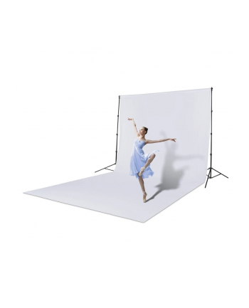 Hama Hintergrund Stoff Polytex 2,94 x 6m biały   non-wrinkle