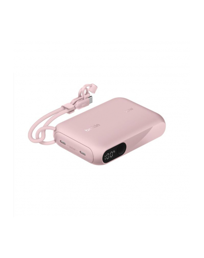 Belkin Powerbank mit Display 20W 10.000mAh USB-C rosa  BPB027hqPK główny