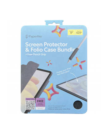 Paperlike 2.1 Schutzfolie iPad Pro 11 /Air 10.9  + Grips + Case