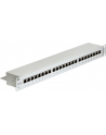 DeLOCK 19  patch panel 24 port Cat.6 (grey, 1 U) - nr 5
