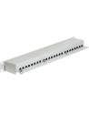 DeLOCK 19  patch panel 24 port Cat.6 (grey, 1 U) - nr 8