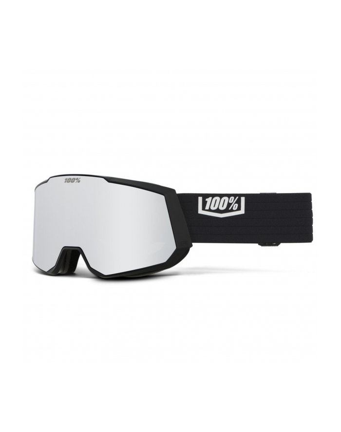 100% 100percent SNOW - SNOWCRAFT XL Black HiPER Silver Mirror główny