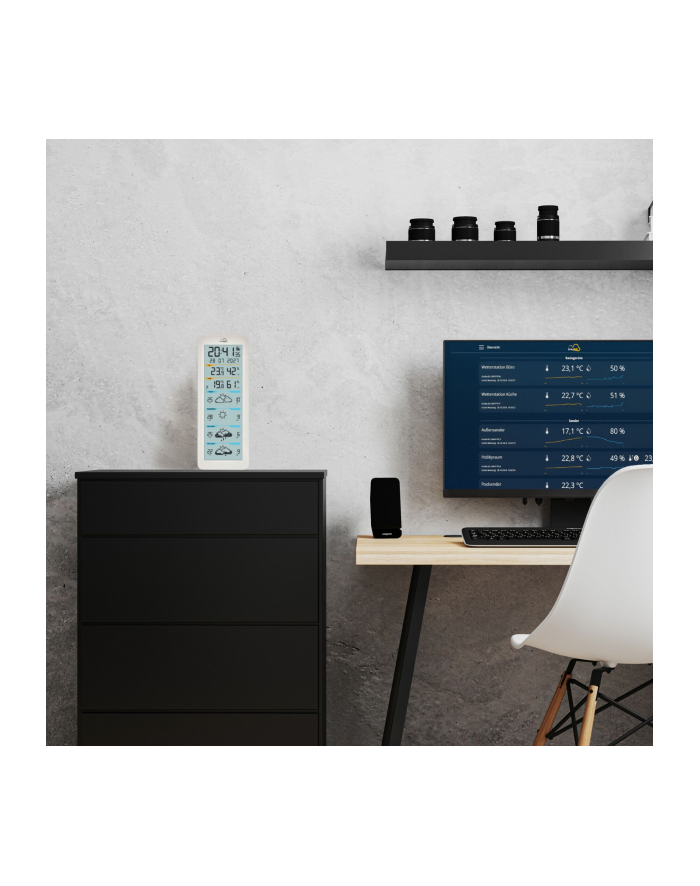 TFA TFA.me 35.8108.02   ID-06 WLAN Funk-Wetterstation główny