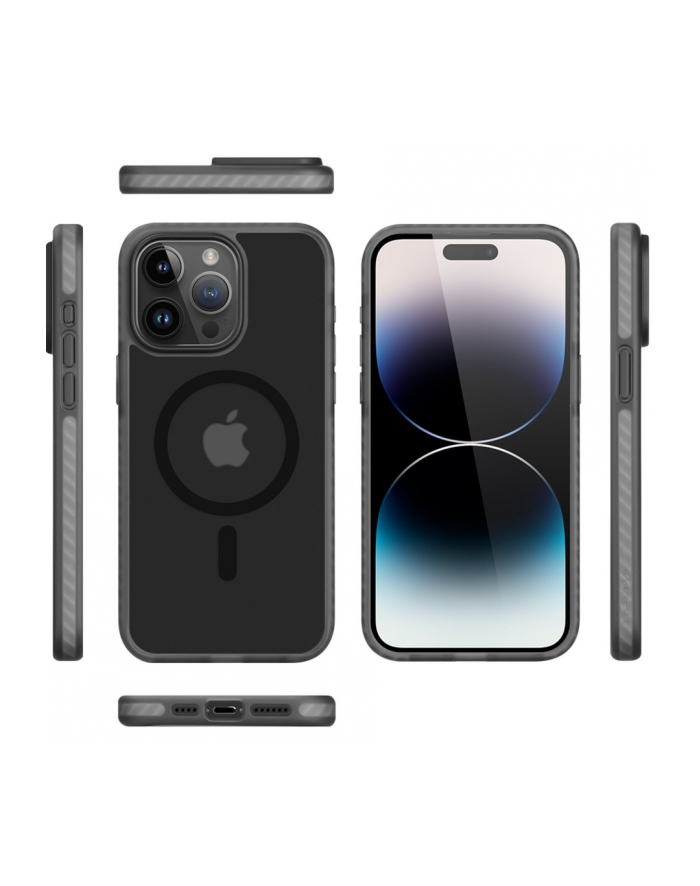 Nevox StyleShell Invisio (black, iPhone 16 Pro Max) główny