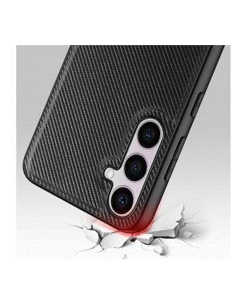 Nevox StyleShell NYLO, mobile phone case (black, Samsung Galaxy S25 Plus)