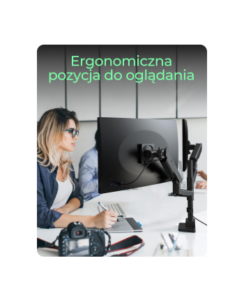 ICY BOX IB-MS702-T Monitorständer dla 2 Monitore nr 2