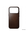 Nomad Traditional Leather Case iPhone 17 Pro Rustic Brown H. - nr 3