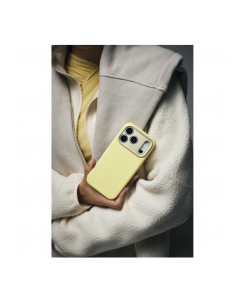 Decoded AntiMicrobial Silicone Backcover iP 17 Pro  Yuma Yellow nr 1