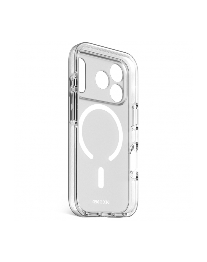 Decoded DropTec Transparent Backcover iP 17 Pro White główny