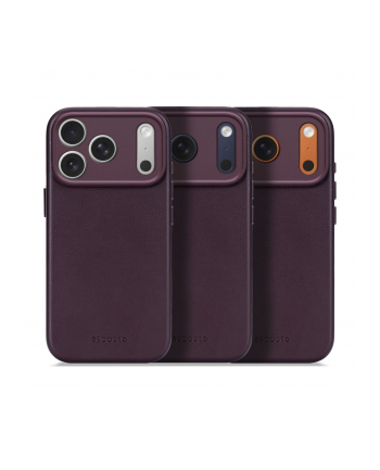 Decoded Leather Backcover iPhone 17 Pro Max Dark Ruby nr 1