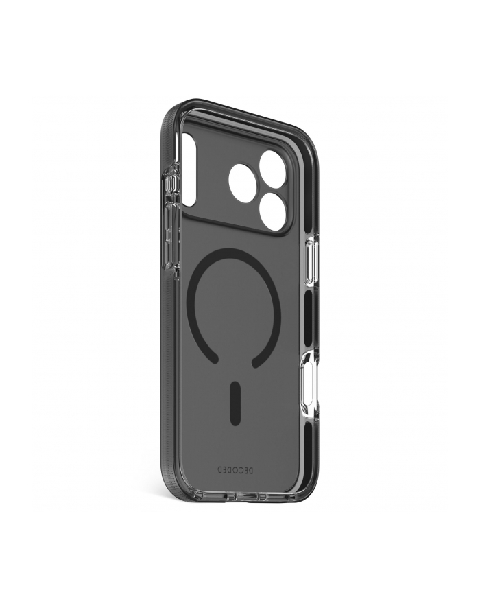 Decoded DropTec Transparent Backcover iP 17 Pro Max Black główny