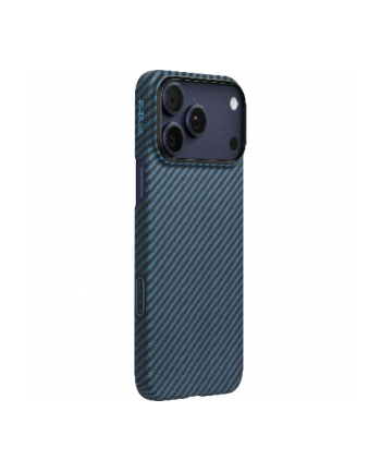 Pitaka Ultra-Slim Case for iPhone 17 Pro Blue/Grey Twill nr 2