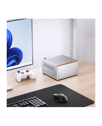 Jonsbo N10 PC-Gehuse Mini-Tower srebrny (N10SILVER)