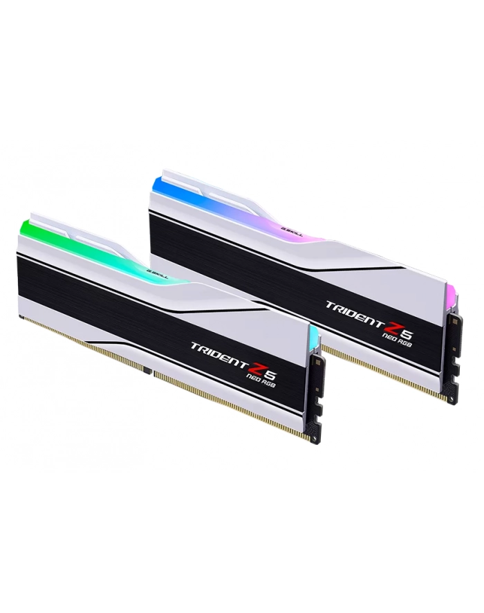 G.Skill DDR5 - 32GB - 6000 - CL - 26 (2x 16 GB) dual kit (BIAŁY, F5-6000J2636H16GX2-TZ5NRW, Trident Z5 NEO RGB, AMD EXPO) główny