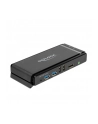 DeLOCK DisplayPort 1.4 KVM Switch, 8K 60Hz, USB 3.2 Gen 1, Audio, KVM Switch (grey/black) - nr 4