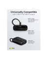 goobay power bank 10,000 mAh, integrated USB-C cable 13cm, 20 watt black, 10 Ah, 1x USB-A, 2x USB-C, PD, QC - nr 11