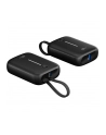 goobay power bank 10,000 mAh, integrated USB-C cable 13cm, 20 watt black, 10 Ah, 1x USB-A, 2x USB-C, PD, QC - nr 3