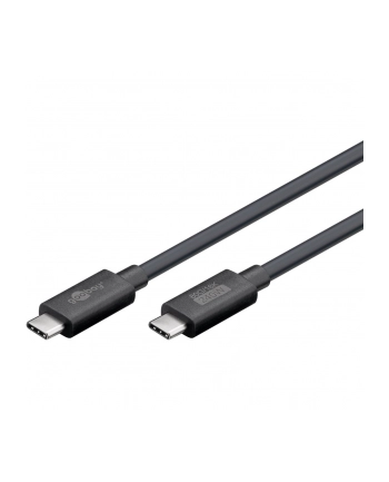 goobay USB4 Version 2.0 cable, USB-C plug > USB-C plug, 80Gbit/s black, 1.2 meters, charging with up to 240 watts nr 2
