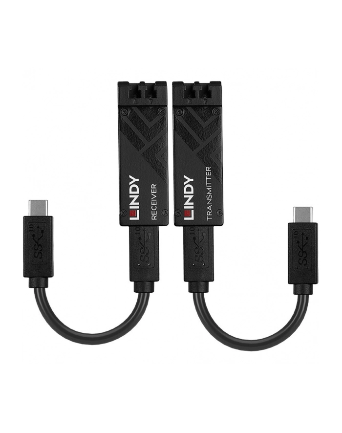Lindy Fibre Optic USB 3.2 Type C Extender (black, max. range 100 meters) główny