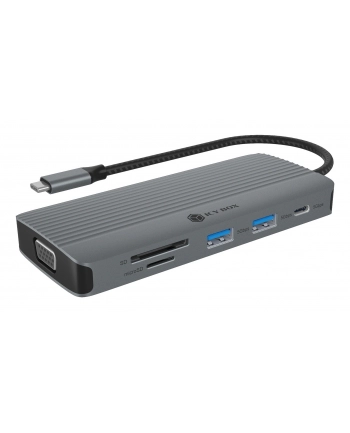 ICY BOX IB-DK4040a-CPD 10 in 1 USB-C Docking station