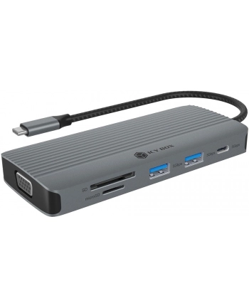 ICY BOX IB-DK4040a-CPD 10 in 1 USB-C Docking station