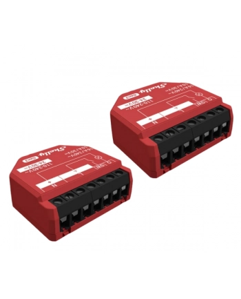 Shelly 1PM Gen3, relay (red, pack of 2)