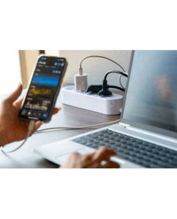 Shelly Power Strip 4 Gen4 BIAŁY, 1.5 meter cable, with energy measurement nr 1