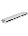 DeLOCK 19  patch panel 24 port Cat.6 (grey, 1 U) - nr 13