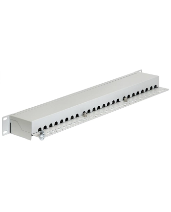DeLOCK 19  patch panel 24 port Cat.6 (grey, 1 U) nr 2