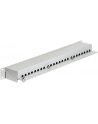 DeLOCK 19  patch panel 24 port Cat.6 (grey, 1 U) - nr 5