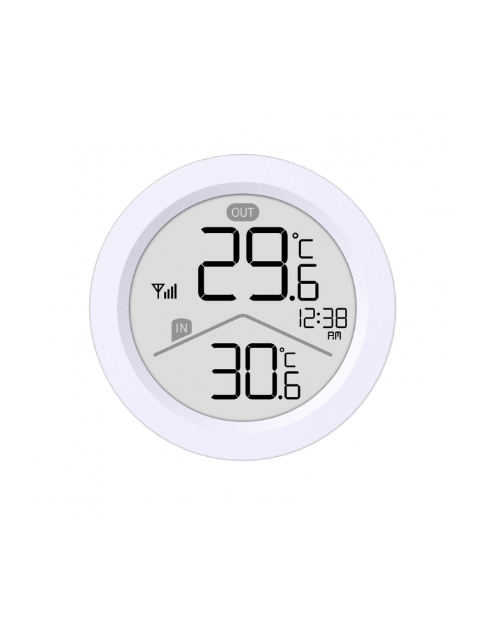  Stacja pogody bezprzewodowa GreenBlue GB162,temperatura IN/OUT, zegar, do wyboru °C / °F, zasięg do 60m główny