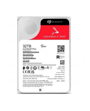 seagate Dysk IronWolf Pro 32TB 3.5 cala ST32000NT000 nr 1