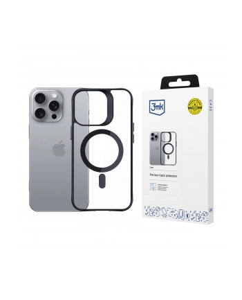 3mk pczerwonyection Etui na telefon z MagSafe do Apple iPhone 16 Pro - 3mk Satin Armor MagCase