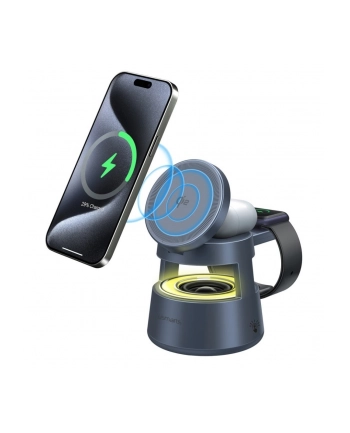 4smarts Stacja ładująca Aura Sound Qi2 Szara
