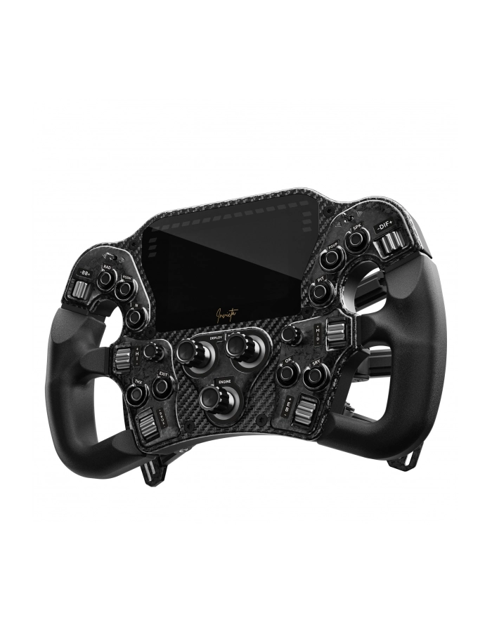 Asetek SimSports Invicta Formula Lenkrad 4,3-Zoll-LCD, USB-C - Black on Black Edition główny