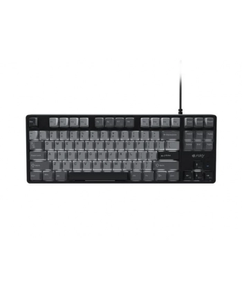 Klawiatura dla graczy gamingowa Fury Kanabo K2 US białe podświetlenie mechaniczna czarno-szara