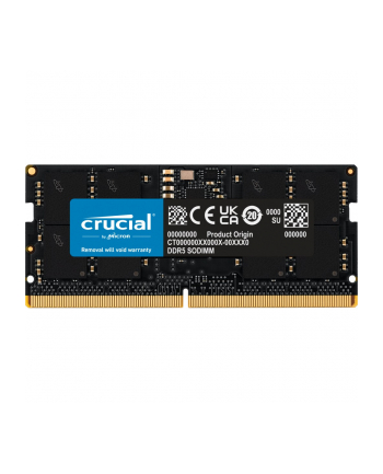 Pamięć SODIMM DDR5 Crucial 16GB (1x16GB) 5600MHz CL46 1,1V Tray