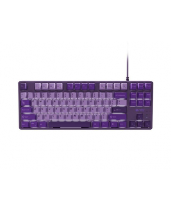 Klawiatura dla graczy gamingowa Fury Kanabo K2 US białe podświetlenie mechaniczna fioletowa