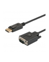 Kabel adapter Display Port do VGA SAVIO CL-203 1,8m - nr 1