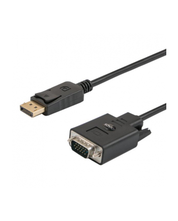 Kabel adapter Display Port do VGA SAVIO CL-203 1,8m nr 1
