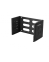Uchwyt ścienny rack Lanberg 19'' 6U 497x400/240 czarny - nr 3