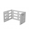 Uchwyt ścienny rack Lanberg 19'' 6U 497x400/240 szary - nr 1