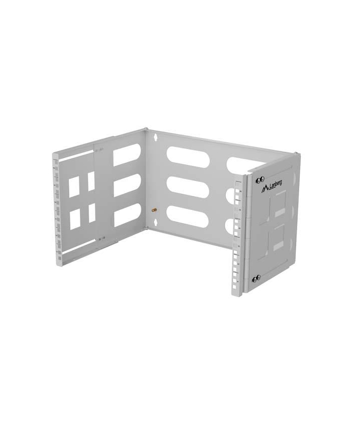 Uchwyt ścienny rack Lanberg 19'' 6U 497x400/240 szary główny
