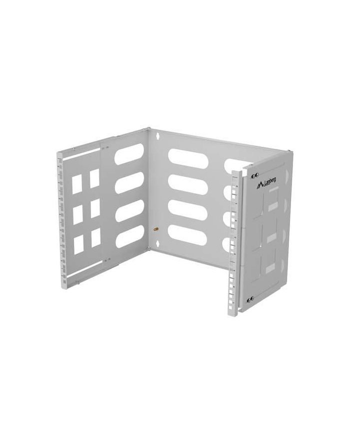 Uchwyt ścienny rack Lanberg 19'' 8U 497x400/240 szary główny