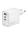 4smarts Ładowarka sieciowa Pocket 100W GaN 2xUSB-C + USB-A Biała - nr 1