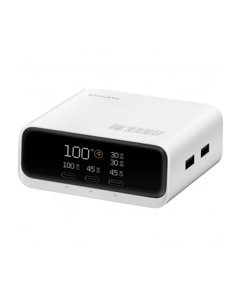 4smarts Stacja ładująca Deck 100W GaN 3xUSB-C + 2xUSB-A Biała