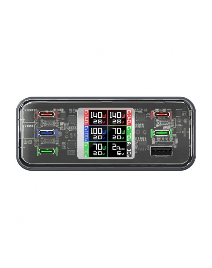 4smarts Stacja ładująca Deck Charger Lucid GaN 360W 5xUSB-C + 1xUSB-A główny